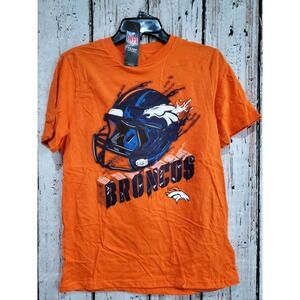NFL Apparel Youth Large Denver Broncos Short Sleeve Tee Shirt T-Shirt NEW